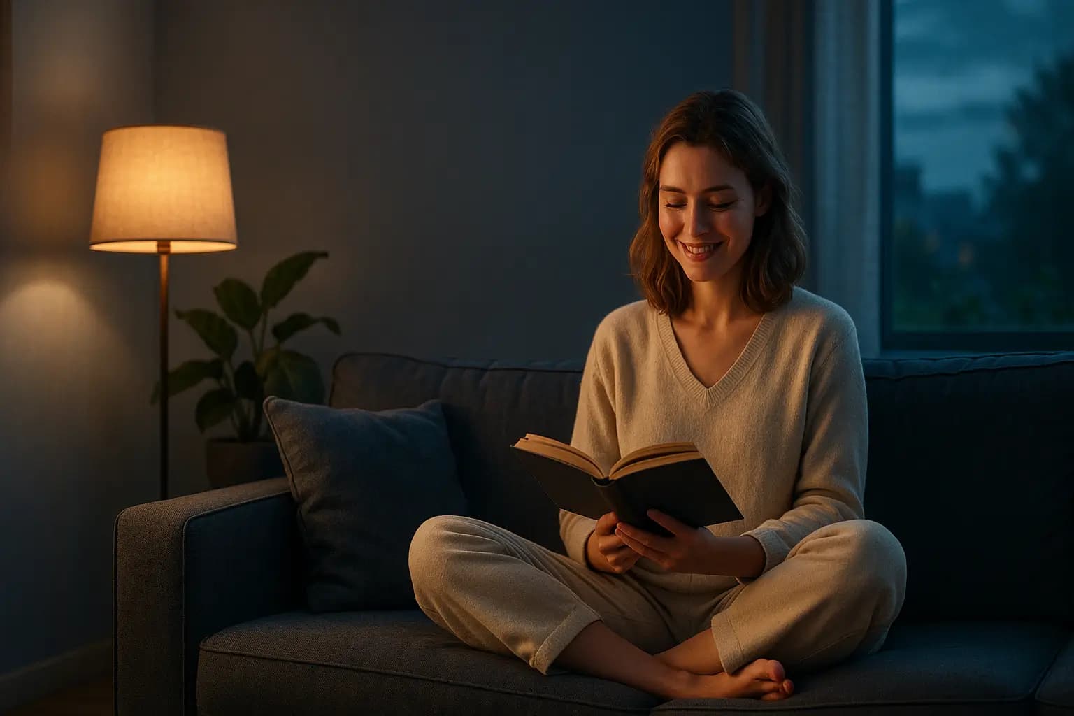 Personne lisant un livre